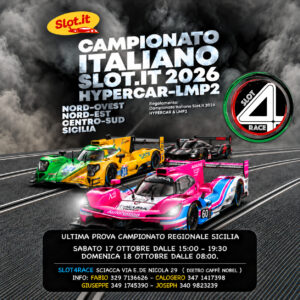 Finale del Campionato Regionale Sicilia Slot.it 2026